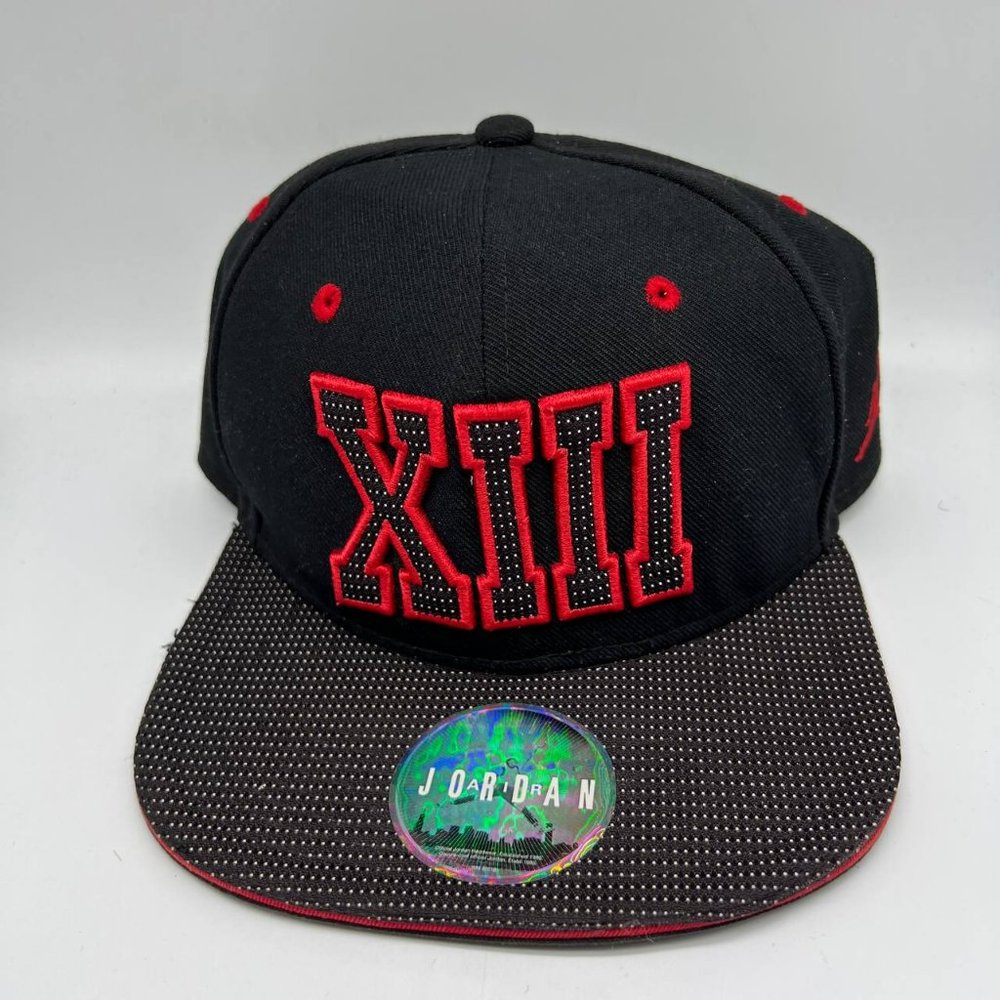 Air Jordan‎ 13 XIII Bred Jumpman Hat Snapback Cap Men